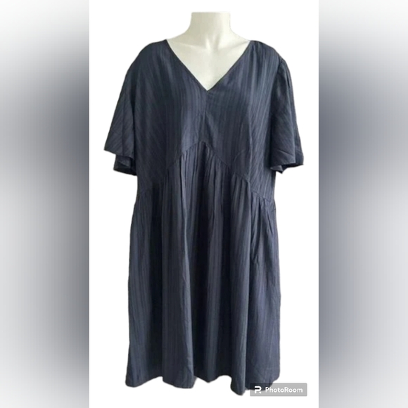 KNOX ROSE BLACK V NECKLINE  SHIFT DRESS NWT SIZE XS - Picture 8 of 11